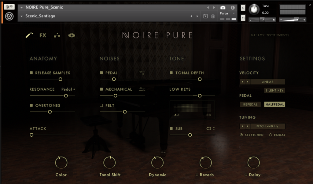 Individuelle NOIRE - Klänge für jedes Stück für das Candlelight Dinner NOIRE Special 